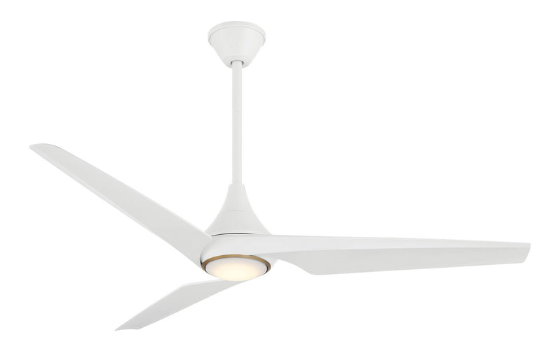 Minka Aire - F636L-WHF - 60"Ceiling Fan - Switch - Flat White