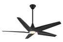Minka Aire - F638L-CL - 60"Ceiling Fan - Switch - Coal Black