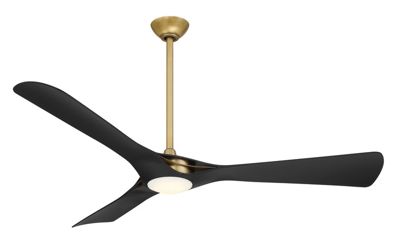 Minka Aire - F668L-LBR/CL - 60"Ceiling Fan - Bridge - Legacy Brass W/Coal