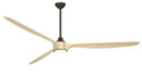 Minka Aire - F763L-DB/WTO - 84"Ceiling Fan - Pierce - Dark Bronze