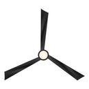 Minka Aire - F774L-CL - 56"Ceiling Fan - Pike - Coal Black