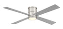 Minka Aire - F797L-BN/SL - 54"Ceiling Fan - Falco - Brushed Nickel With Silver Blades