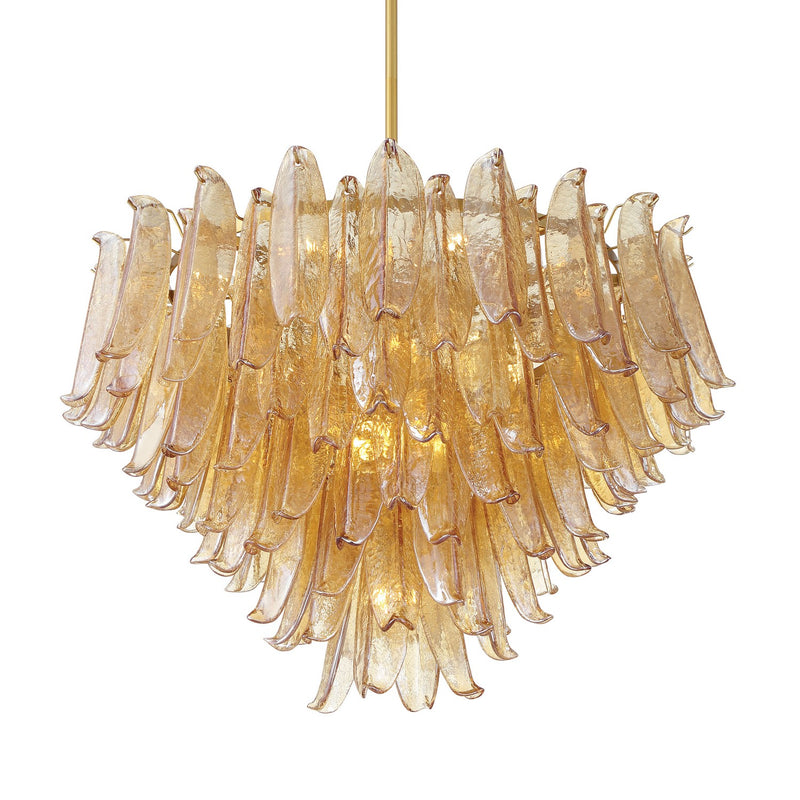 17 Light Chandelier<br /><span style="color:#4AB0CE;">Entrega: 4-10 dias en USA</span><br /><span style="color:#4AB0CE;font-size:60%;">PREGUNTE POR ENTREGA EN PANAMA</span><br />Collection: Regent<br />Finish: Legacy Brass