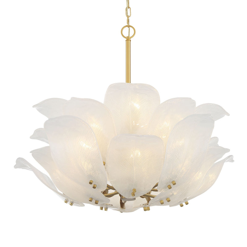 Ten Light Pendant<br /><span style="color:#4AB0CE;">Entrega: 4-10 dias en USA</span><br /><span style="color:#4AB0CE;font-size:60%;">PREGUNTE POR ENTREGA EN PANAMA</span><br />Collection: Orchid<br />Finish: Legacy Brass