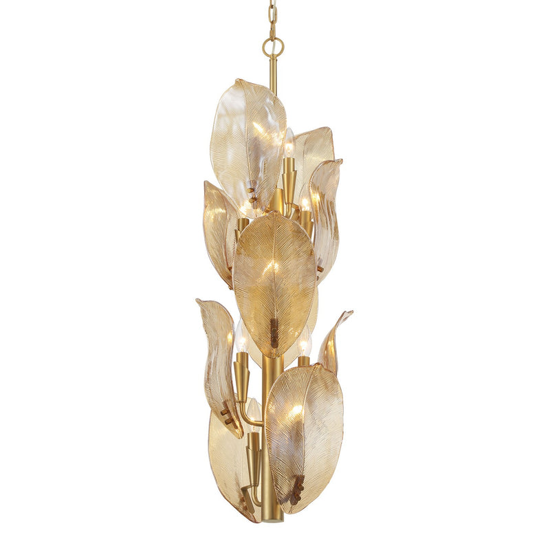 Ten Light Pendant<br /><span style="color:#4AB0CE;">Entrega: 4-10 dias en USA</span><br /><span style="color:#4AB0CE;font-size:60%;">PREGUNTE POR ENTREGA EN PANAMA</span><br />Collection: Orchid<br />Finish: Legacy Brass