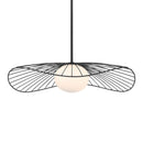 One Light Pendant<br /><span style="color:#4AB0CE;">Entrega: 4-10 dias en USA</span><br /><span style="color:#4AB0CE;font-size:60%;">PREGUNTE POR ENTREGA EN PANAMA</span><br />Collection: Langley<br />Finish: Dark Matte Black