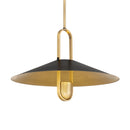 One Light Pendant<br /><span style="color:#4AB0CE;">Entrega: 4-10 dias en USA</span><br /><span style="color:#4AB0CE;font-size:60%;">PREGUNTE POR ENTREGA EN PANAMA</span><br />Collection: Goldenridge<br />Finish: Matte Black
