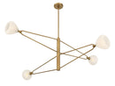 Four Light Chandelier<br /><span style="color:#4AB0CE;">Entrega: 4-10 dias en USA</span><br /><span style="color:#4AB0CE;font-size:60%;">PREGUNTE POR ENTREGA EN PANAMA</span><br />Collection: Orion<br />Finish: Legacy Brass