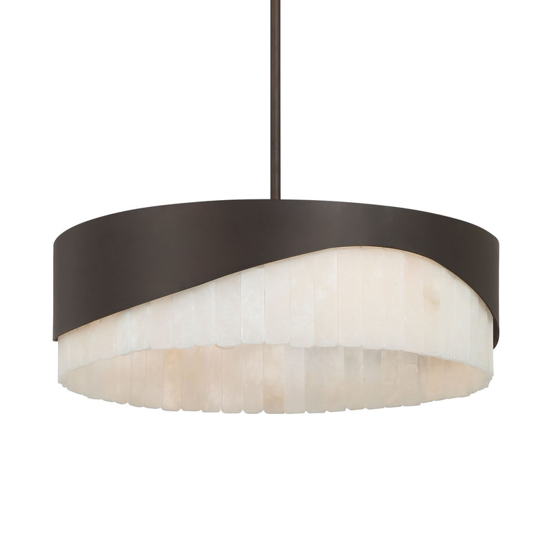 Four Light Pendant<br /><span style="color:#4AB0CE;">Entrega: 4-10 dias en USA</span><br /><span style="color:#4AB0CE;font-size:60%;">PREGUNTE POR ENTREGA EN PANAMA</span><br />Collection: Sway<br />Finish: Dark Bronze