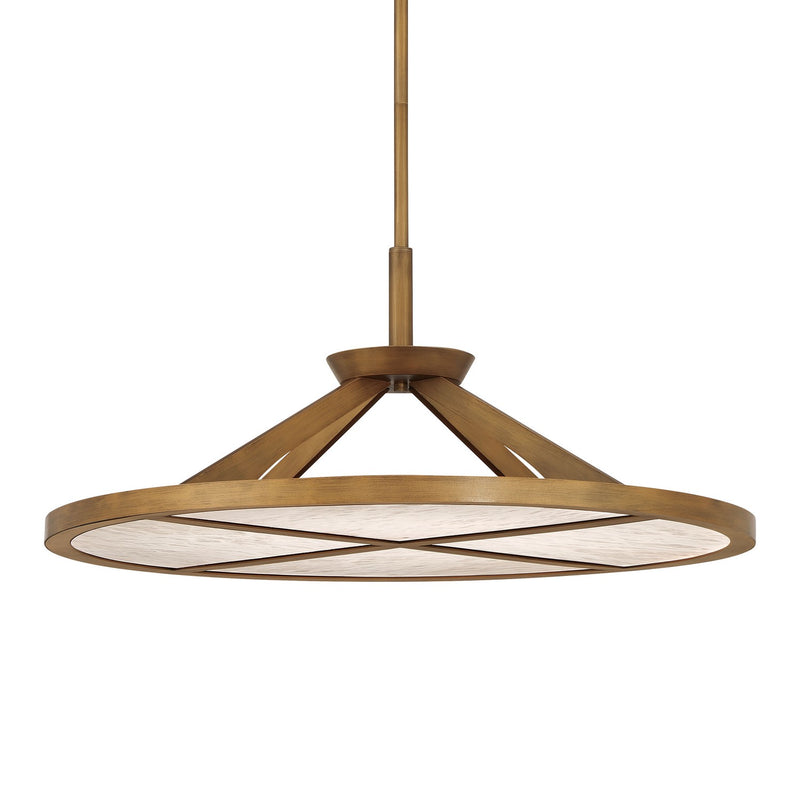 LED Pendant<br /><span style="color:#4AB0CE;">Entrega: 4-10 dias en USA</span><br /><span style="color:#4AB0CE;font-size:60%;">PREGUNTE POR ENTREGA EN PANAMA</span><br />Collection: Stiles<br />Finish: Ashen Gold