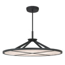 LED Pendant<br /><span style="color:#4AB0CE;">Entrega: 4-10 dias en USA</span><br /><span style="color:#4AB0CE;font-size:60%;">PREGUNTE POR ENTREGA EN PANAMA</span><br />Collection: Stiles<br />Finish: Sand Coal Black
