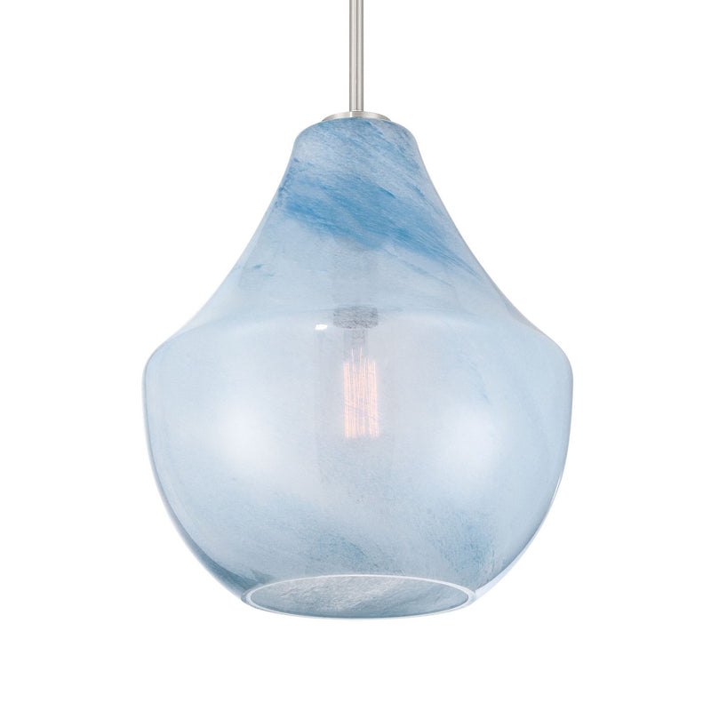 One Light Pendant<br /><span style="color:#4AB0CE;">Entrega: 4-10 dias en USA</span><br /><span style="color:#4AB0CE;font-size:60%;">PREGUNTE POR ENTREGA EN PANAMA</span><br />Collection: Pacific<br />Finish: Brushed Nickel