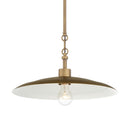 One Light Pendant<br /><span style="color:#4AB0CE;">Entrega: 2-3 semanas en USA</span><br /><span style="color:#4AB0CE;font-size:60%;">PREGUNTE POR ENTREGA EN PANAMA</span><br />Collection: York<br />Finish: Natural Brass