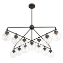13 Light Chandelier<br /><span style="color:#4AB0CE;">Entrega: 4-10 dias en USA</span><br /><span style="color:#4AB0CE;font-size:60%;">PREGUNTE POR ENTREGA EN PANAMA</span><br />Collection: Stella<br />Finish: Dark Bronze