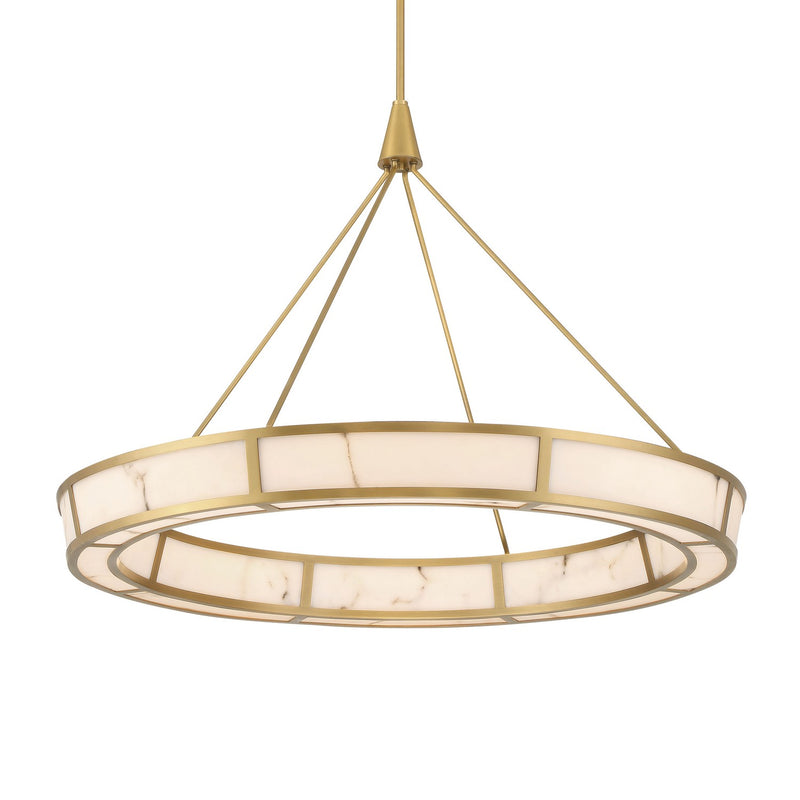 LED Pendant<br /><span style="color:#4AB0CE;">Entrega: 4-10 dias en USA</span><br /><span style="color:#4AB0CE;font-size:60%;">PREGUNTE POR ENTREGA EN PANAMA</span><br />Collection: Velaris<br />Finish: Legacy Brass