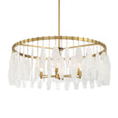 Six Light Pendant<br /><span style="color:#4AB0CE;">Entrega: 4-10 dias en USA</span><br /><span style="color:#4AB0CE;font-size:60%;">PREGUNTE POR ENTREGA EN PANAMA</span><br />Collection: Willow<br />Finish: Legacy Brass