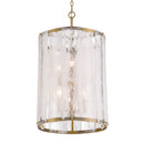 Six Light Pendant<br /><span style="color:#4AB0CE;">Entrega: 4-10 dias en USA</span><br /><span style="color:#4AB0CE;font-size:60%;">PREGUNTE POR ENTREGA EN PANAMA</span><br />Collection: Veil<br />Finish: Legacy Brass