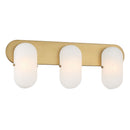 Three Light Vanity<br /><span style="color:#4AB0CE;">Entrega: 4-10 dias en USA</span><br /><span style="color:#4AB0CE;font-size:60%;">PREGUNTE POR ENTREGA EN PANAMA</span><br />Collection: Heathcote<br />Finish: Legacy Brass