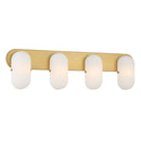 Four Light Vanity<br /><span style="color:#4AB0CE;">Entrega: 4-10 dias en USA</span><br /><span style="color:#4AB0CE;font-size:60%;">PREGUNTE POR ENTREGA EN PANAMA</span><br />Collection: Heathcote<br />Finish: Legacy Brass
