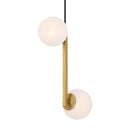 Two Light Pendant<br /><span style="color:#4AB0CE;">Entrega: 13-14 semanas en USA</span><br /><span style="color:#4AB0CE;font-size:60%;">PREGUNTE POR ENTREGA EN PANAMA</span><br />Collection: Curven<br />Finish: Legacy Brass