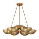 Six Light Chandelier<br /><span style="color:#4AB0CE;">Entrega: 4-10 dias en USA</span><br /><span style="color:#4AB0CE;font-size:60%;">PREGUNTE POR ENTREGA EN PANAMA</span><br />Collection: Ivy Lane<br />Finish: Legacy Brass