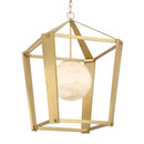 One Light Pendant<br /><span style="color:#4AB0CE;">Entrega: 4-10 dias en USA</span><br /><span style="color:#4AB0CE;font-size:60%;">PREGUNTE POR ENTREGA EN PANAMA</span><br />Collection: Pendant<br />Finish: Legacy Brass