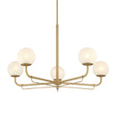 Five Light Chandelier<br /><span style="color:#4AB0CE;">Entrega: 2-3 semanas en USA</span><br /><span style="color:#4AB0CE;font-size:60%;">PREGUNTE POR ENTREGA EN PANAMA</span><br />Collection: Whitehall<br />Finish: Legacy Brass