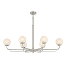 Six Light Island Pendant<br /><span style="color:#4AB0CE;">Entrega: 4-10 dias en USA</span><br /><span style="color:#4AB0CE;font-size:60%;">PREGUNTE POR ENTREGA EN PANAMA</span><br />Collection: Whitehall<br />Finish: Brushed Nickel
