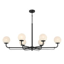 Six Light Island Pendant<br /><span style="color:#4AB0CE;">Entrega: 4-10 dias en USA</span><br /><span style="color:#4AB0CE;font-size:60%;">PREGUNTE POR ENTREGA EN PANAMA</span><br />Collection: Whitehall<br />Finish: Dark Matte Black