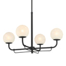 Four Light Chandelier<br /><span style="color:#4AB0CE;">Entrega: 4-10 dias en USA</span><br /><span style="color:#4AB0CE;font-size:60%;">PREGUNTE POR ENTREGA EN PANAMA</span><br />Collection: Whitehall<br />Finish: Dark Matte Black