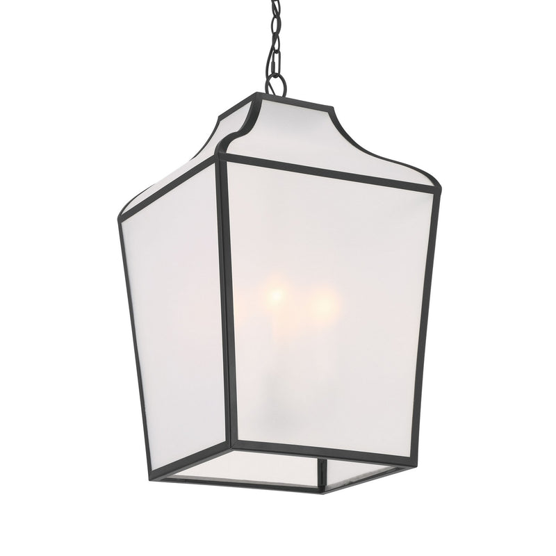 Four Light Pendant<br /><span style="color:#4AB0CE;">Entrega: 4-10 dias en USA</span><br /><span style="color:#4AB0CE;font-size:60%;">PREGUNTE POR ENTREGA EN PANAMA</span><br />Collection: Velena<br />Finish: Dark Matte Black