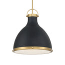 One Light Pendant<br /><span style="color:#4AB0CE;">Entrega: 4-10 dias en USA</span><br /><span style="color:#4AB0CE;font-size:60%;">PREGUNTE POR ENTREGA EN PANAMA</span><br />Collection: Lynk<br />Finish: Dark Matte Black