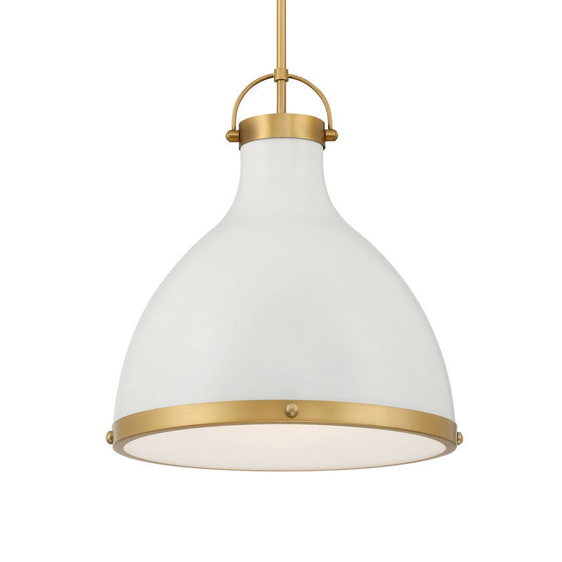 One Light Pendant<br /><span style="color:#4AB0CE;">Entrega: 4-10 dias en USA</span><br /><span style="color:#4AB0CE;font-size:60%;">PREGUNTE POR ENTREGA EN PANAMA</span><br />Collection: Lynk<br />Finish: Off White Cream