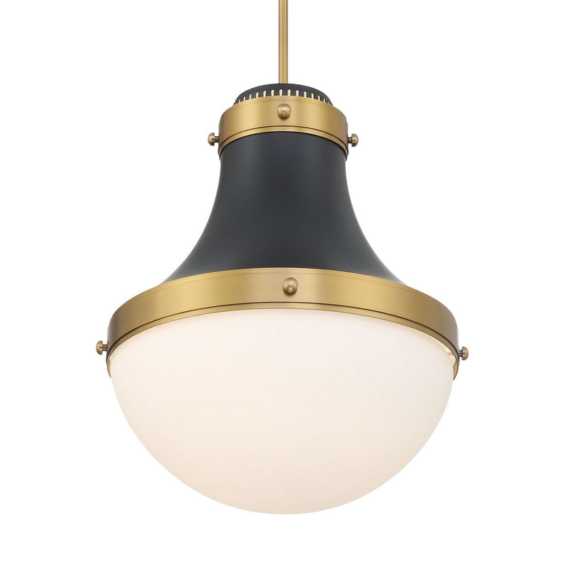 One Light Pendant<br /><span style="color:#4AB0CE;">Entrega: 5-6 semanas en USA</span><br /><span style="color:#4AB0CE;font-size:60%;">PREGUNTE POR ENTREGA EN PANAMA</span><br />Collection: Purelight<br />Finish: Dark Matte Black