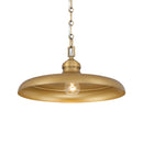 One Light Pendant<br /><span style="color:#4AB0CE;">Entrega: 4-10 dias en USA</span><br /><span style="color:#4AB0CE;font-size:60%;">PREGUNTE POR ENTREGA EN PANAMA</span><br />Collection: Crowne<br />Finish: Legacy Brass