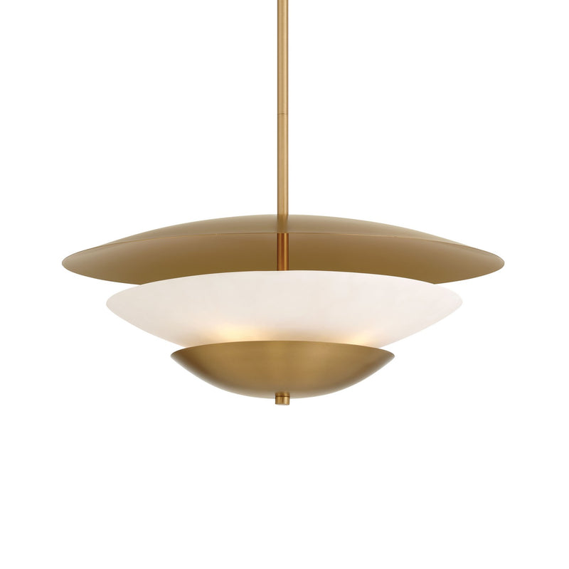 Four Light Pendant<br /><span style="color:#4AB0CE;">Entrega: 4-10 dias en USA</span><br /><span style="color:#4AB0CE;font-size:60%;">PREGUNTE POR ENTREGA EN PANAMA</span><br />Collection: Solara<br />Finish: Legacy Brass