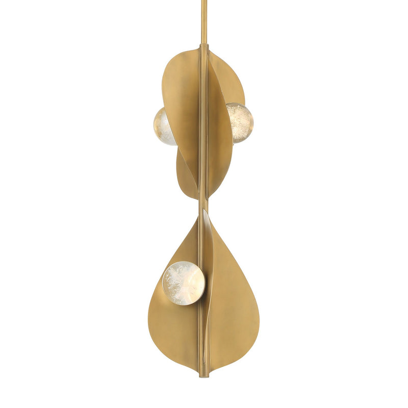 LED Pendant<br /><span style="color:#4AB0CE;">Entrega: 4-10 dias en USA</span><br /><span style="color:#4AB0CE;font-size:60%;">PREGUNTE POR ENTREGA EN PANAMA</span><br />Collection: Pod<br />Finish: Legacy Brass