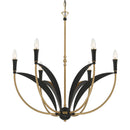 Six Light Chandelier<br /><span style="color:#4AB0CE;">Entrega: 4-10 dias en USA</span><br /><span style="color:#4AB0CE;font-size:60%;">PREGUNTE POR ENTREGA EN PANAMA</span><br />Collection: Miller<br />Finish: Legacy Brass