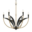 Six Light Chandelier<br /><span style="color:#4AB0CE;">Entrega: 4-10 dias en USA</span><br /><span style="color:#4AB0CE;font-size:60%;">PREGUNTE POR ENTREGA EN PANAMA</span><br />Collection: Miller<br />Finish: Legacy Brass