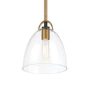 One Light Pendant<br /><span style="color:#4AB0CE;">Entrega: 4-10 dias en USA</span><br /><span style="color:#4AB0CE;font-size:60%;">PREGUNTE POR ENTREGA EN PANAMA</span><br />Collection: Sommersby<br />Finish: Legacy Brass