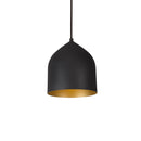 One Light Pendant<br /><span style="color:#4AB0CE;">Entrega: 4-10 dias en USA</span><br /><span style="color:#4AB0CE;font-size:60%;">PREGUNTE POR ENTREGA EN PANAMA</span><br />Collection: Helena<br />Finish: Black/Gold