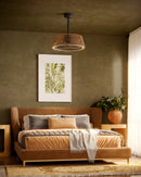 Kuzco Lighting - CF41424-MB/BR-5CCT - 24"Ceiling Fan - Isla - Matte Black/Braided Rope