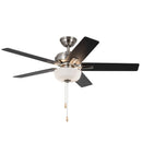 52"Ceiling Fan<br /><span style="color:#4AB0CE;">Entrega: 4-10 dias en USA</span><br /><span style="color:#4AB0CE;font-size:60%;">PREGUNTE POR ENTREGA EN PANAMA</span><br />Collection: Erikson<br />Finish: Brushed Nickel