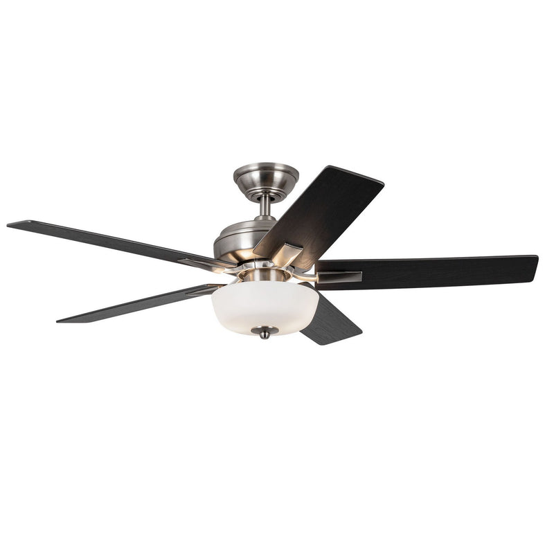 52"Ceiling Fan<br /><span style="color:#4AB0CE;">Entrega: 4-10 dias en USA</span><br /><span style="color:#4AB0CE;font-size:60%;">PREGUNTE POR ENTREGA EN PANAMA</span><br />Collection: Erikson<br />Finish: Brushed Nickel