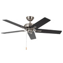 52"Ceiling Fan<br /><span style="color:#4AB0CE;">Entrega: 4-10 dias en USA</span><br /><span style="color:#4AB0CE;font-size:60%;">PREGUNTE POR ENTREGA EN PANAMA</span><br />Collection: Erikson<br />Finish: Brushed Nickel