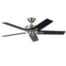 52"Ceiling Fan<br /><span style="color:#4AB0CE;">Entrega: 4-10 dias en USA</span><br /><span style="color:#4AB0CE;font-size:60%;">PREGUNTE POR ENTREGA EN PANAMA</span><br />Collection: Erikson<br />Finish: Brushed Nickel