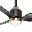 42"Ceiling Fan<br /><span style="color:#4AB0CE;">Entrega: 4-10 dias en USA</span><br /><span style="color:#4AB0CE;font-size:60%;">PREGUNTE POR ENTREGA EN PANAMA</span><br />Collection: Hugo<br />Finish: Brushed Gold/Matte Black