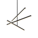 Kuzco Lighting - CH10345-BK-UNV - LED Chandelier - Vega - Black
