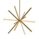 Kuzco Lighting - CH14348-BG-UNV-010 - LED Chandelier - Sirius - Brushed Gold