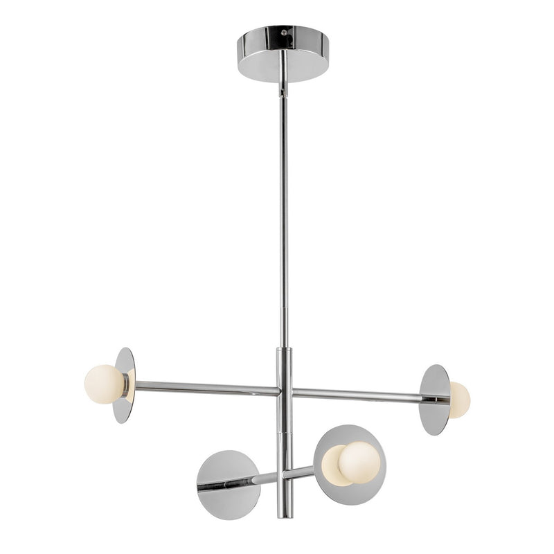 LED Chandelier<br /><span style="color:#4AB0CE;">Entrega: 4-10 dias en USA</span><br /><span style="color:#4AB0CE;font-size:60%;">PREGUNTE POR ENTREGA EN PANAMA</span><br />Collection: Elixir<br />Finish: Chrome